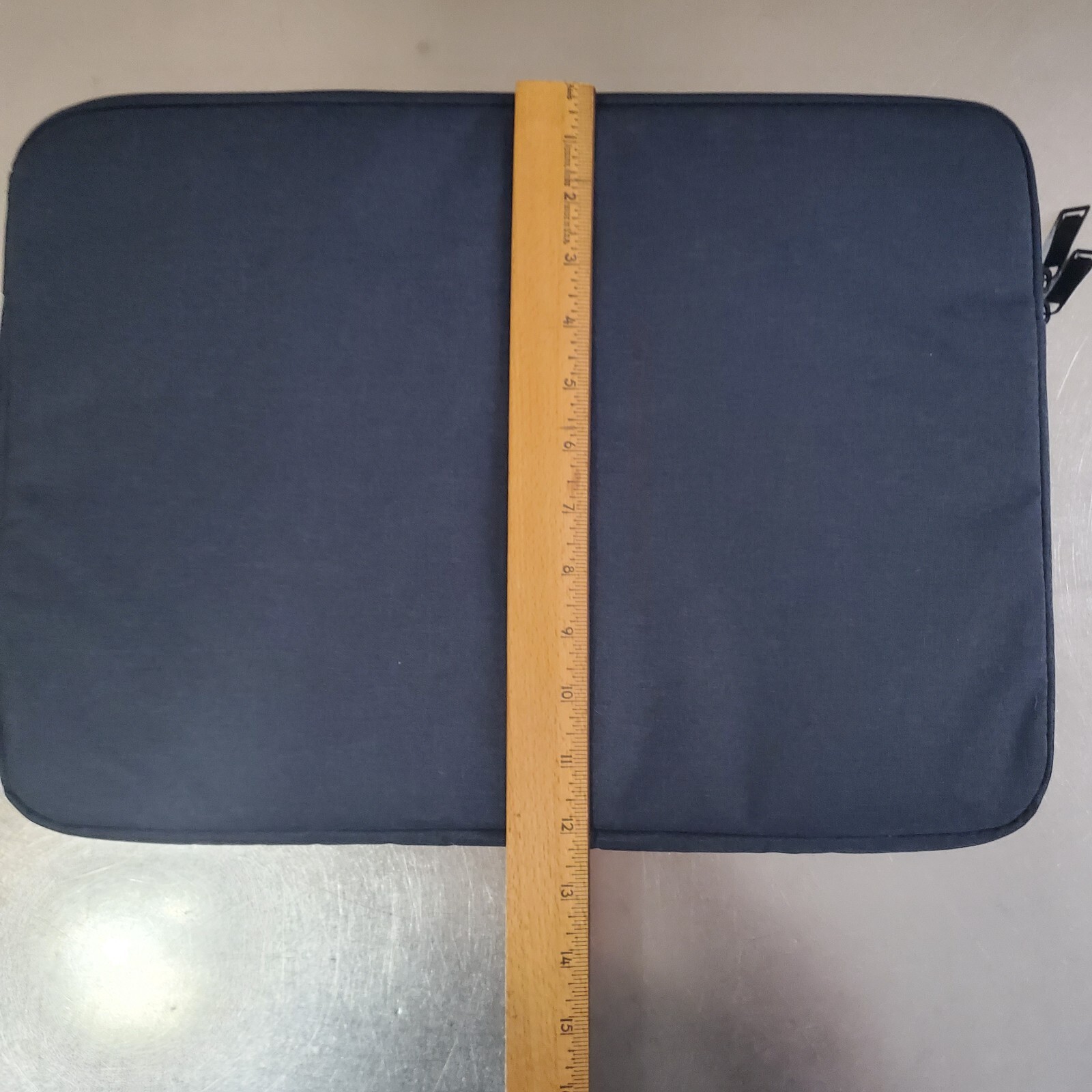 Laptop Case – Gray Protective Notebook Cover Zipper Compartment 17in x 12in