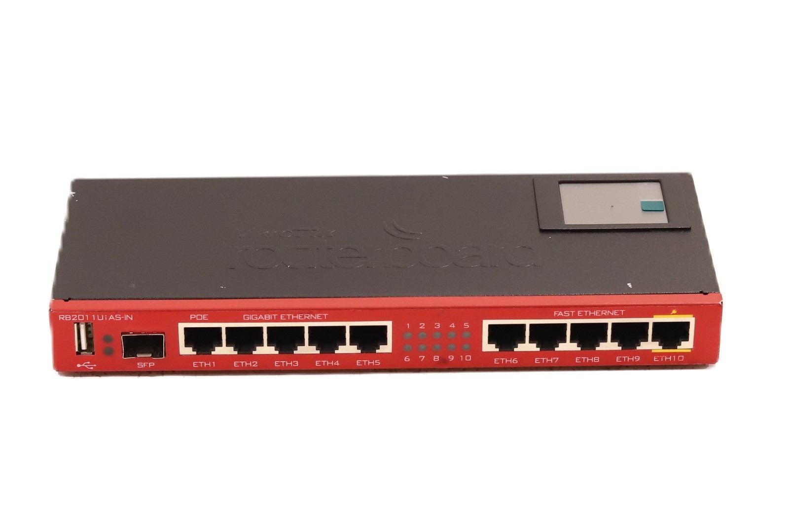 Mikrotik RouterBOARD RB2011 Series 5×10/100Mbps 5x1GbE Router P/N: RB2011UiAS-IN