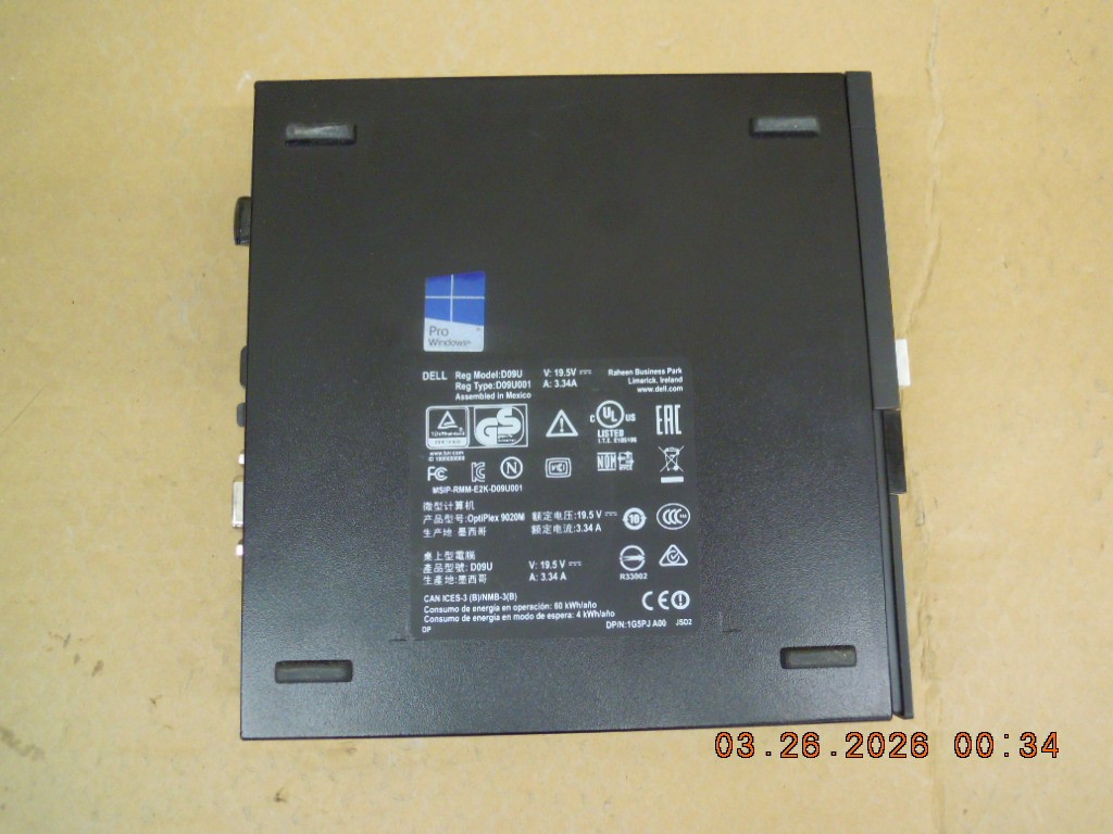 9500+ Retro Games Dell OptiPlex 9020 Computer | i7-4785T | 8GB | 256GB USB