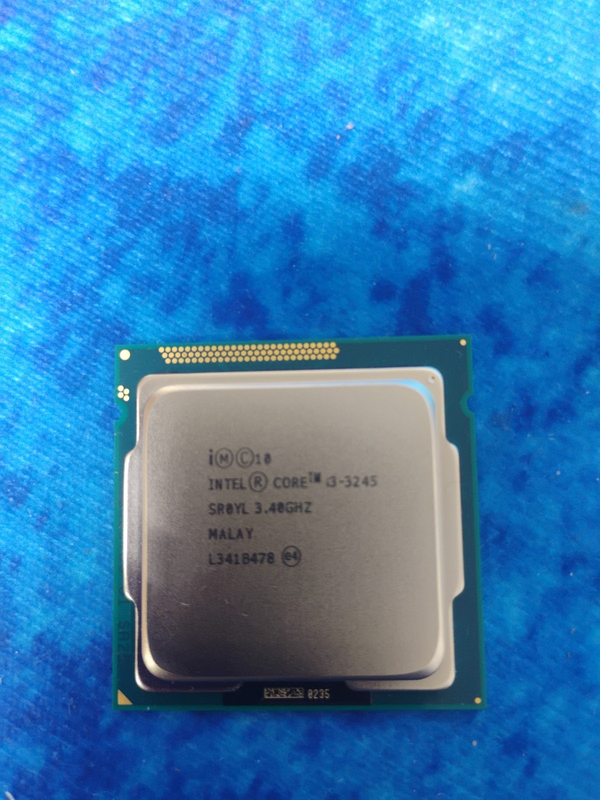 Intel Core i3-3245 3.40GHz Dual-Core Processor – LGA1155 – SR0YL – Tested