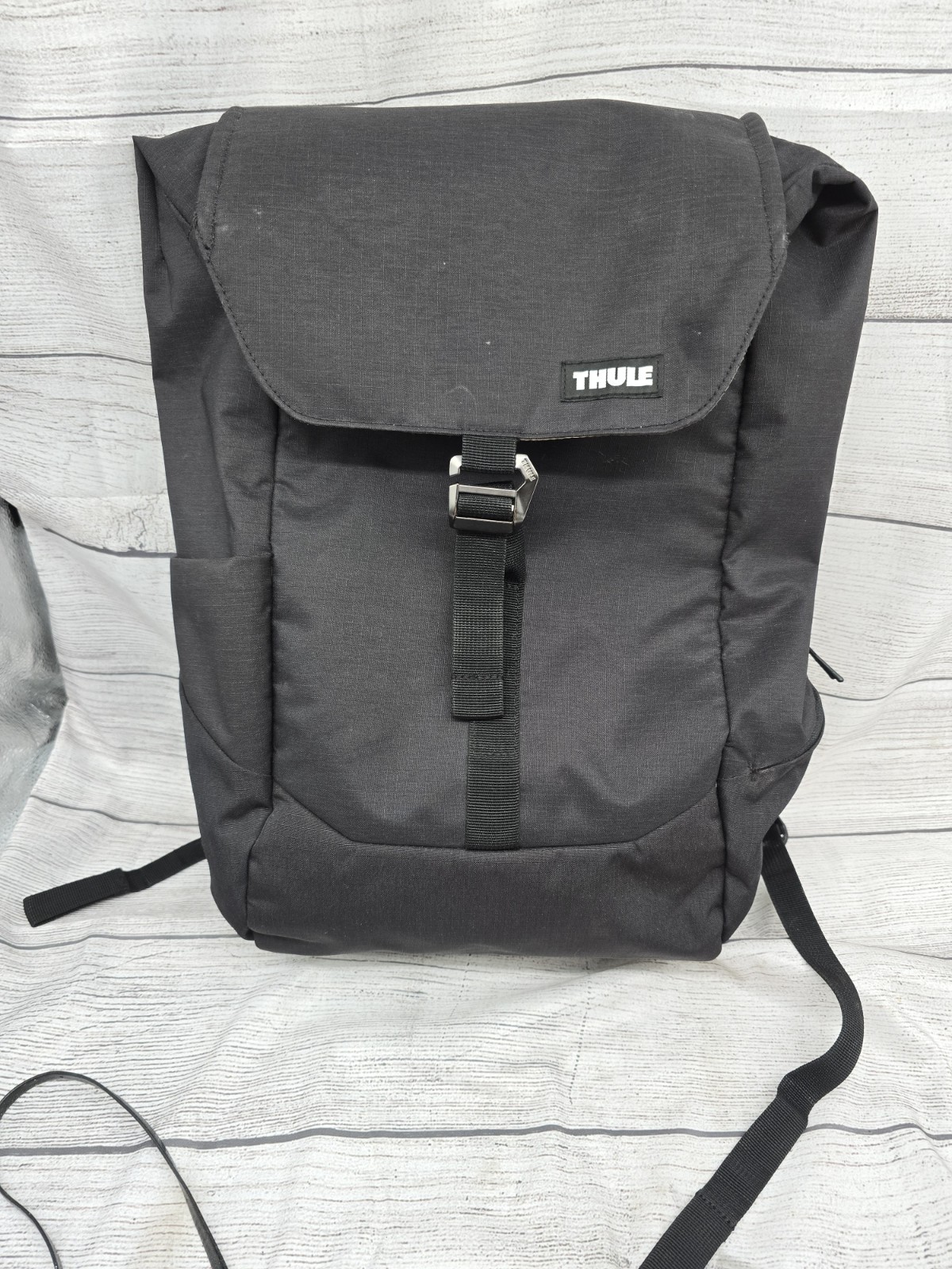 Thule Lithos Unisex Backpack 16L Black/green Laptop Bag