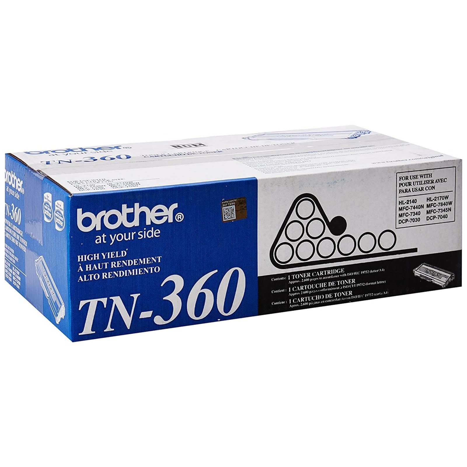 Genuine High Yield Toner Cartridge, Black Toner, Page Yield Up To 2,600 Pages…