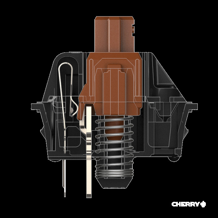 Cherry MX Brown Key Switches (10 pack) – | Plate Mounted | Tactile Switch [LOT]