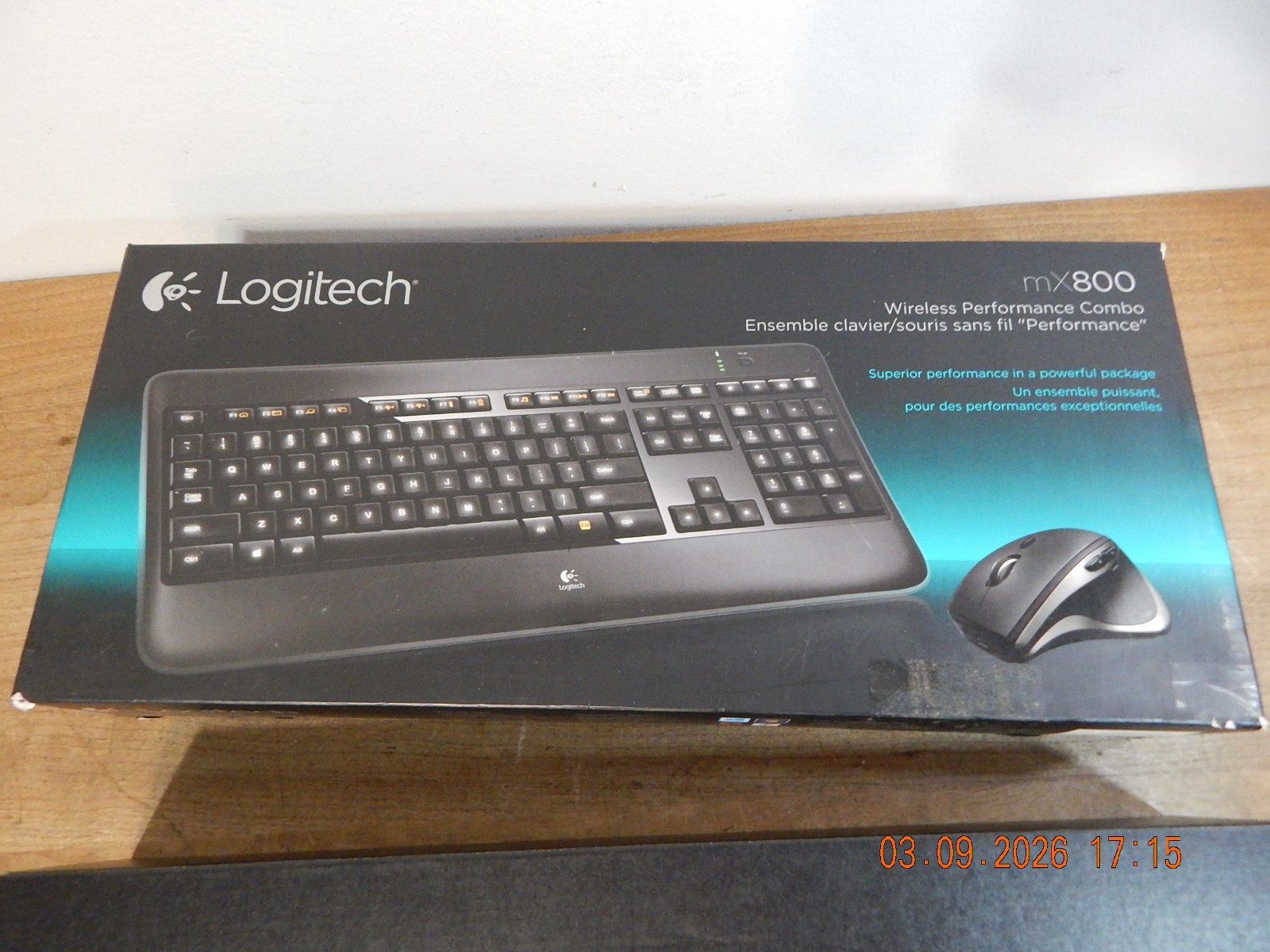 Logitech MX Master 2S Wireless Mouse AND the K800 Wireless Illuminated Keyboard