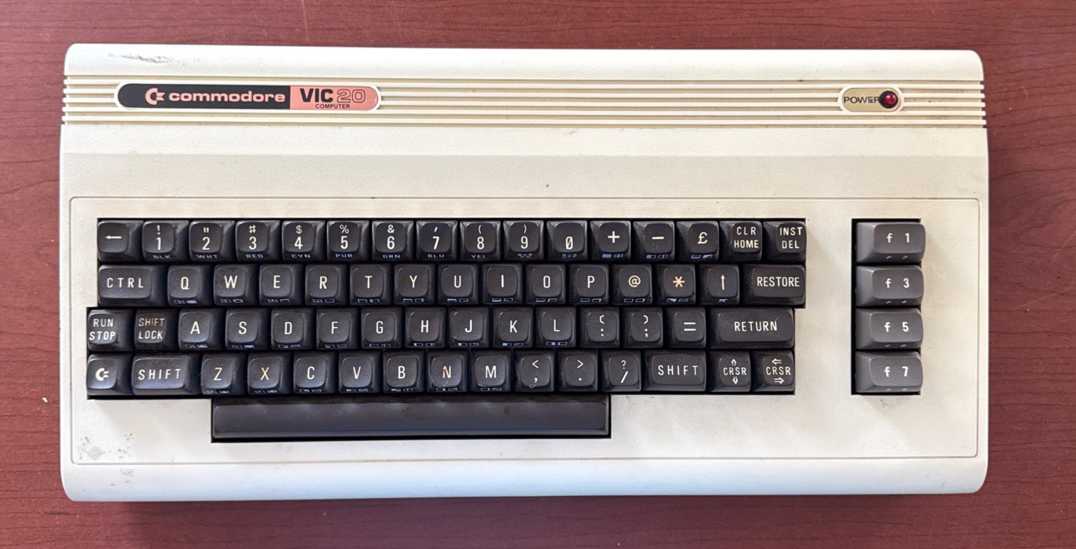 Retro Commodore Vic 20 Personal Computer Vintage