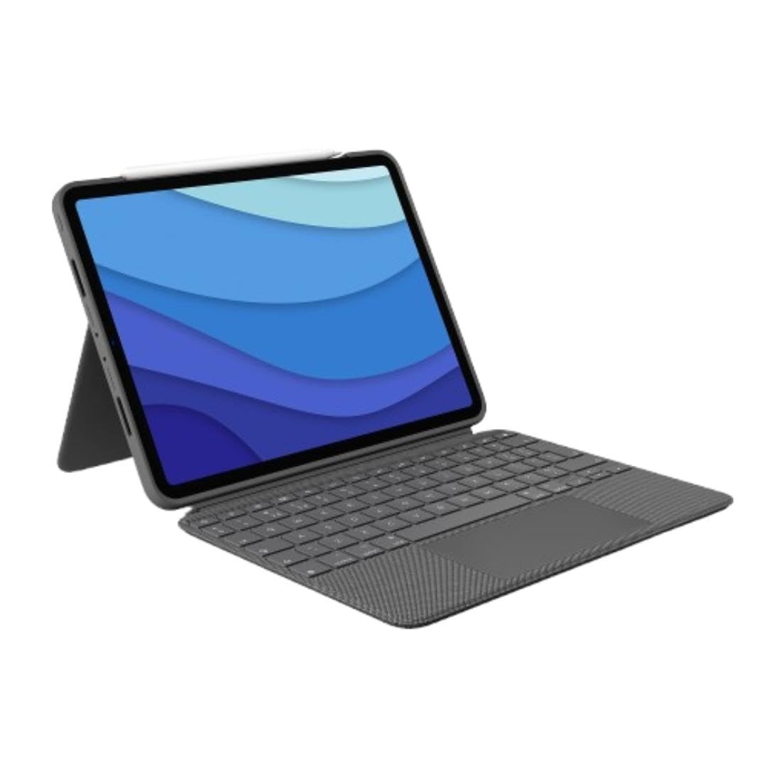 Logitech Folio Touch Keyboard Case for iPad Pro 11in Oxford Gray