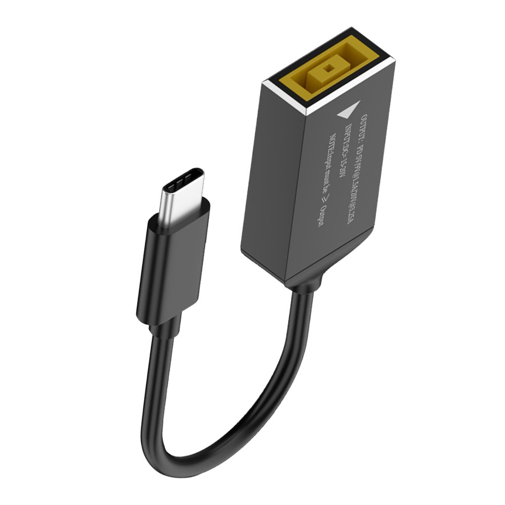 5 65W Laptop Charger Converter 11mm to USB C For Lenovo Thinkpad with 10cm Cable