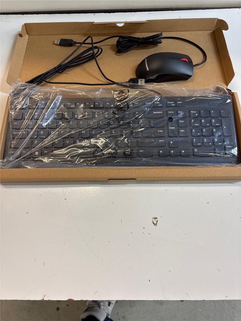 Lenovo Calliope USB Keyboard 1PSD51M37173 and USB Mouse Combo 00PH133
