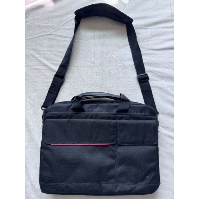 Lenovo ThinkPad Essential Laptop Messenger Bag Black Ballistic Nylon Briefcase