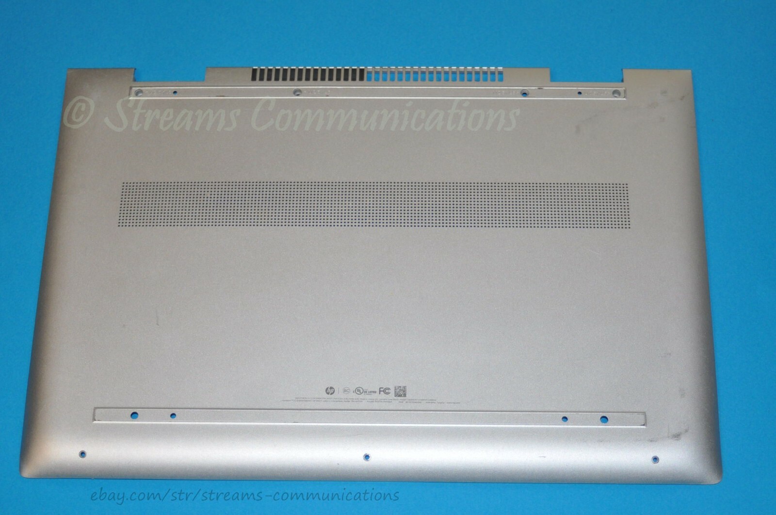 HP ENVY x360 15- BP 15M-BP 15m-bp1xx Laptop Bottom Case (Base Enclosure) Silver