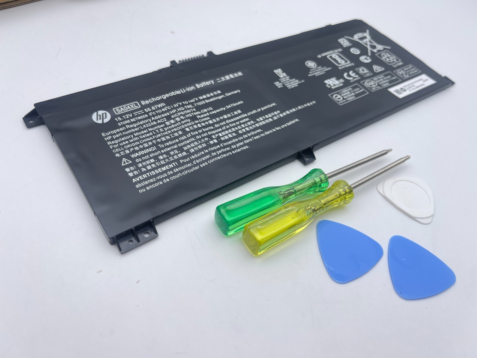Genuine 55.67Wh SA04XL SAO4XL Battery For HP Envy X360 15-DR 15-DR0010TX Series