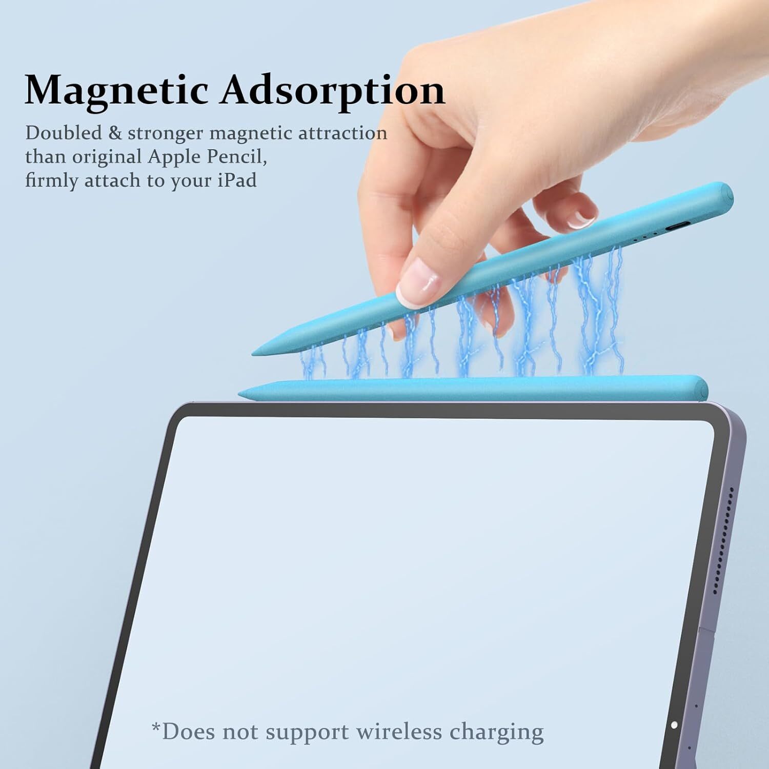 iPad Pencil 2nd Generation, Stylus for iPad Air/iPad Mini/iPad Pro Fast Charging