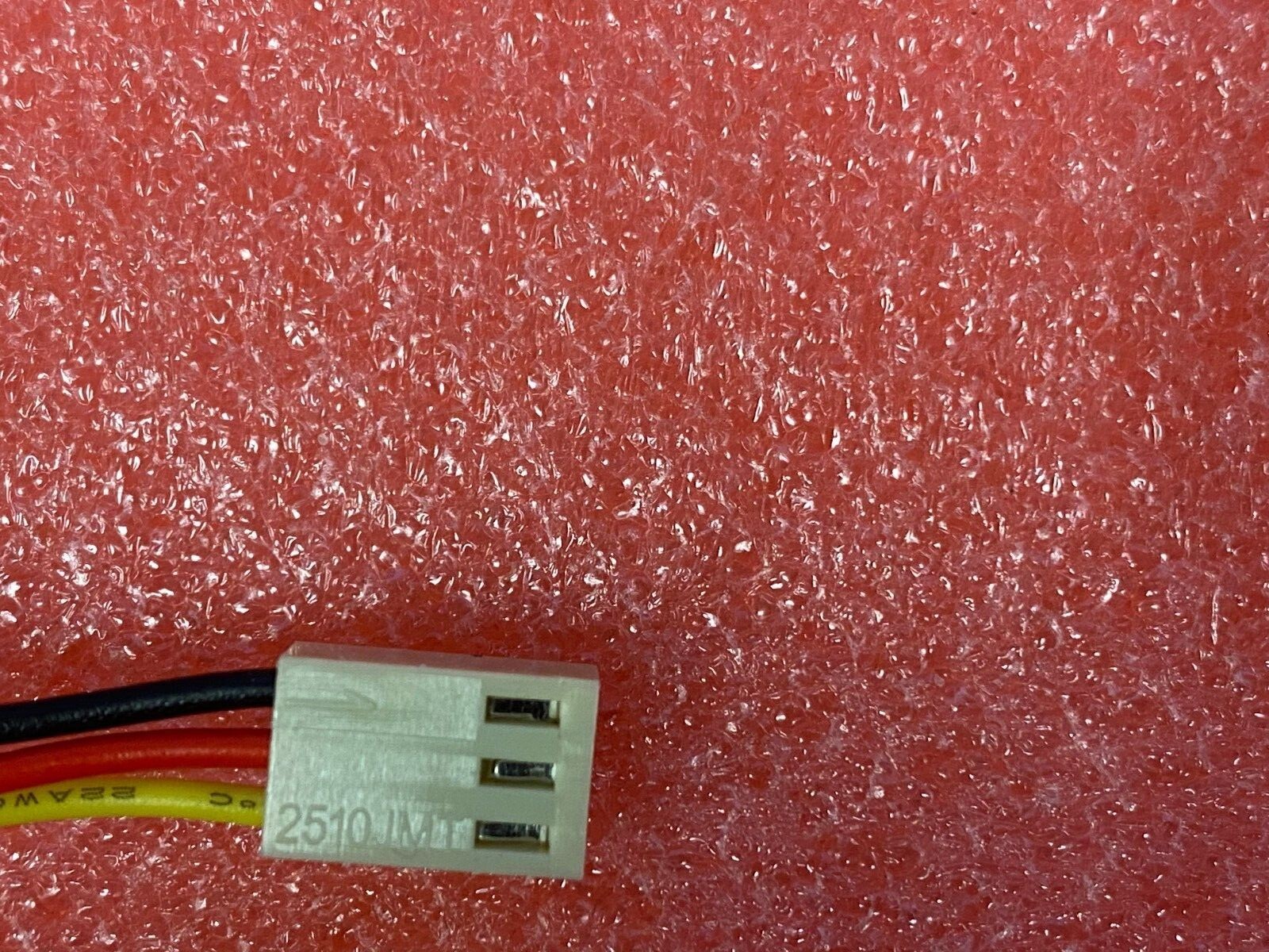 Female 3Pin connector with cable, 2510JMT, for Computer or Auto