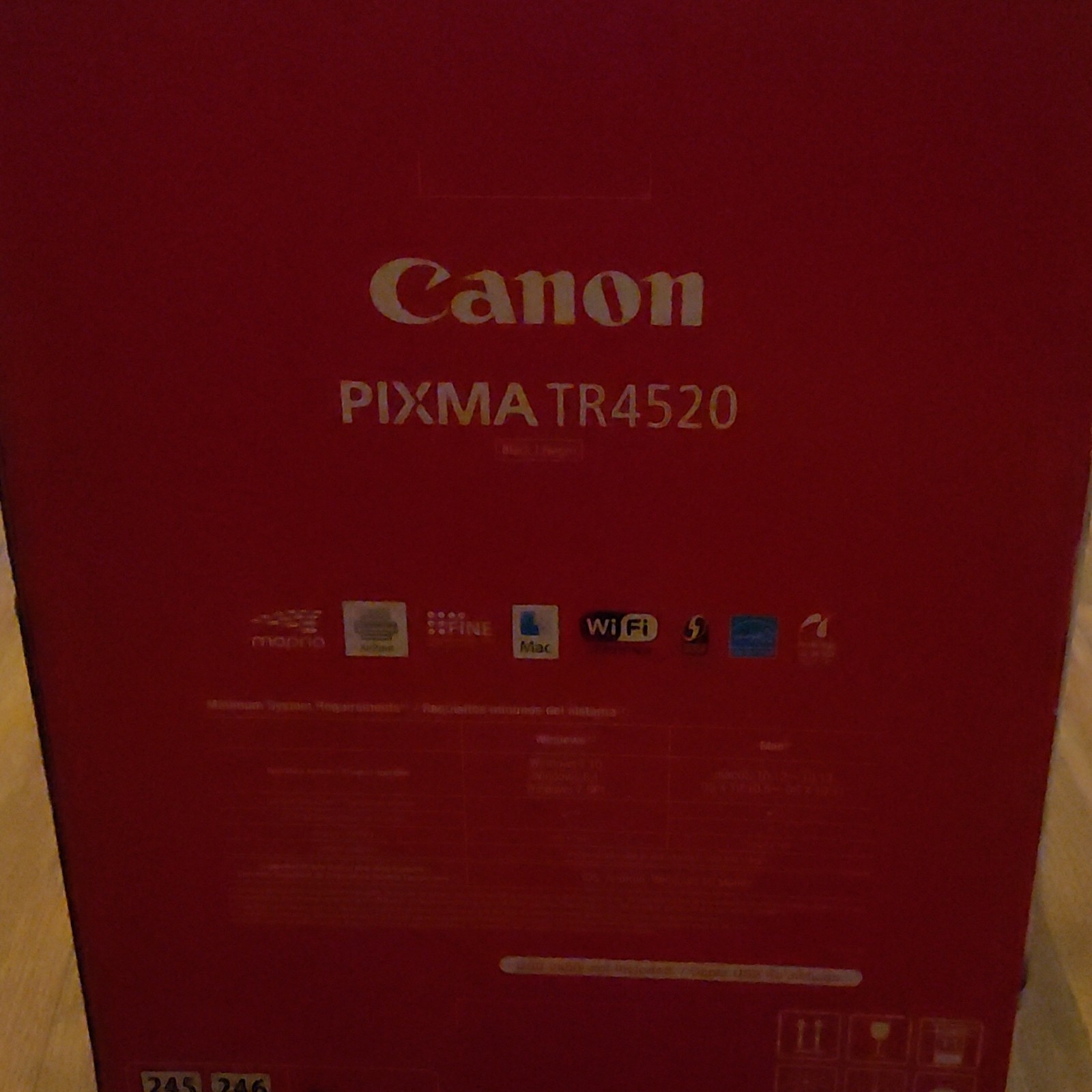 Canon PIXMA TR4520 Wireless Color Inkjet All-In-One Printer Copier Scanner