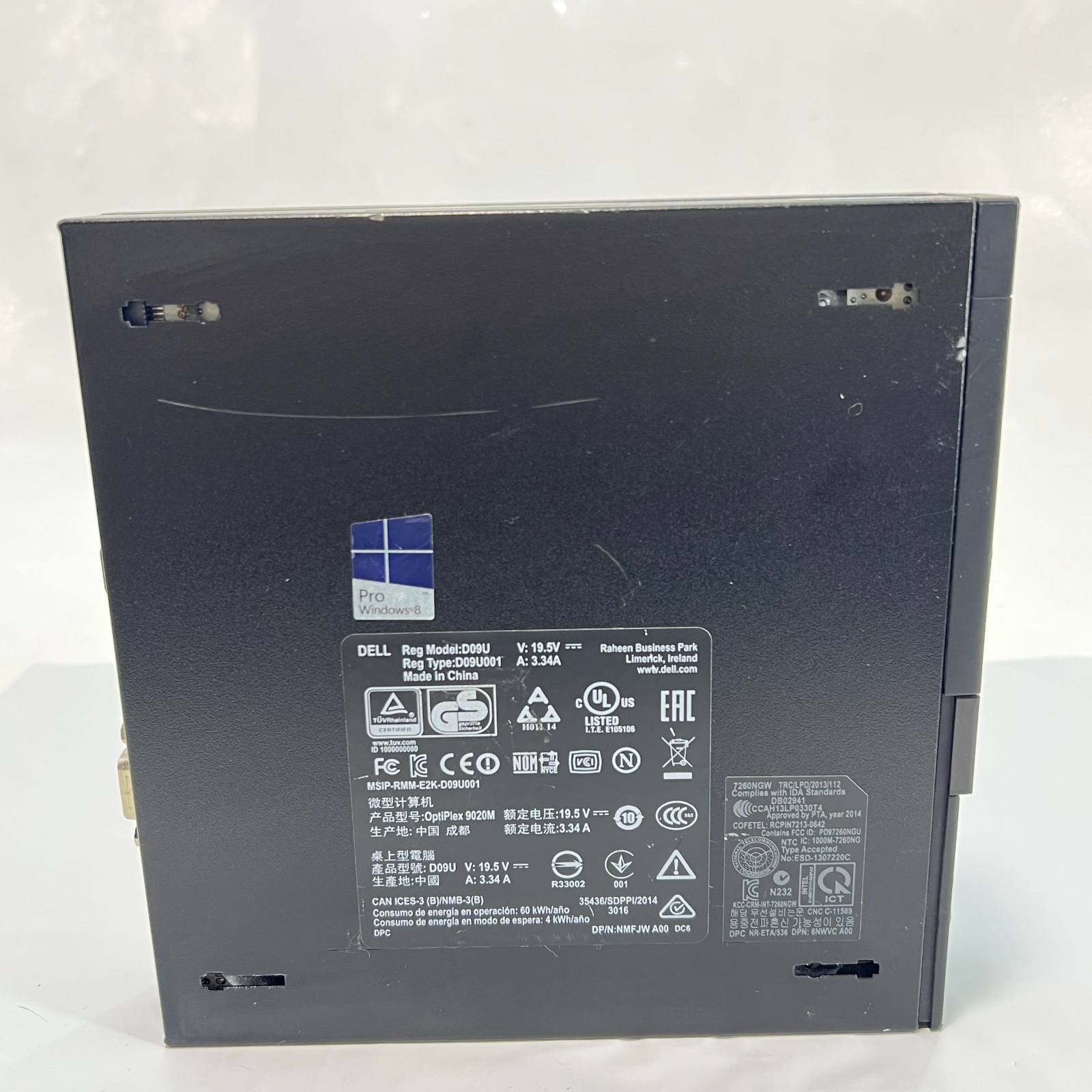 DELL OPTIPLEX 9020M MICRO i7-2.2GHZ – 16GB – 128GB SSD Windows 11 + Wifi Card