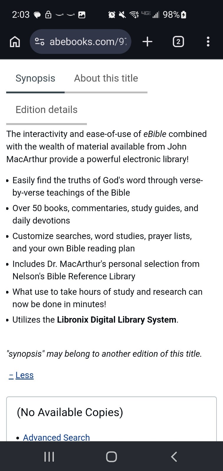 The Macarthur Lifeworks Library 2003 CD-ROM by John Macarthur / Thomas Nelson