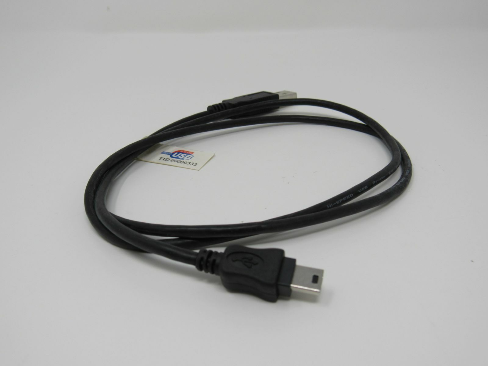 Standard USB A Plug to USB Mini B Plug Cable 33 Inches Male