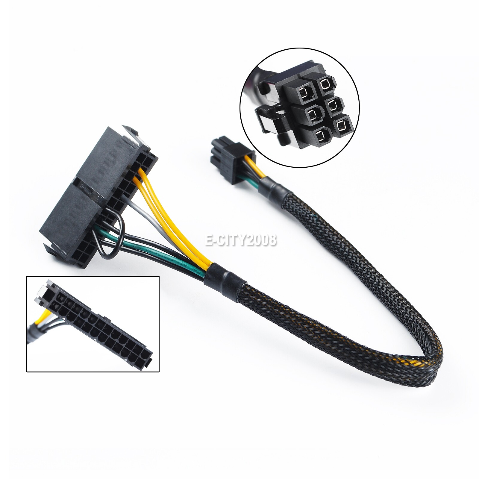 24-Pin to 6-Pin ATX Power Supply Adapter Cable for Dell Optiplex 5050 5060 5090
