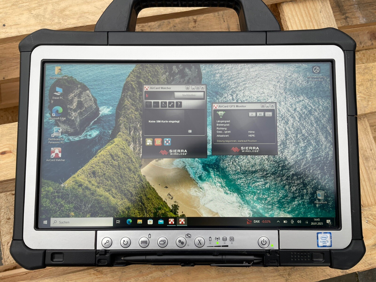 Panasonic Toughbook CF-D1 MK3,Touch,i5-6300U,2.4GHz,32GB,2TB,WIFI,BT,A-STOCK