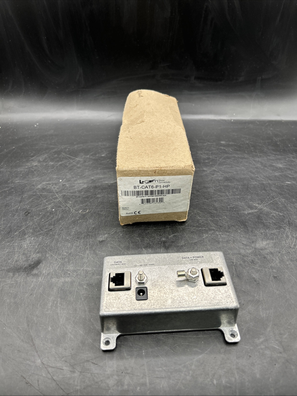 L-com BT-CAT6-P1-HP Midspan 30 Days Warranty See Pics