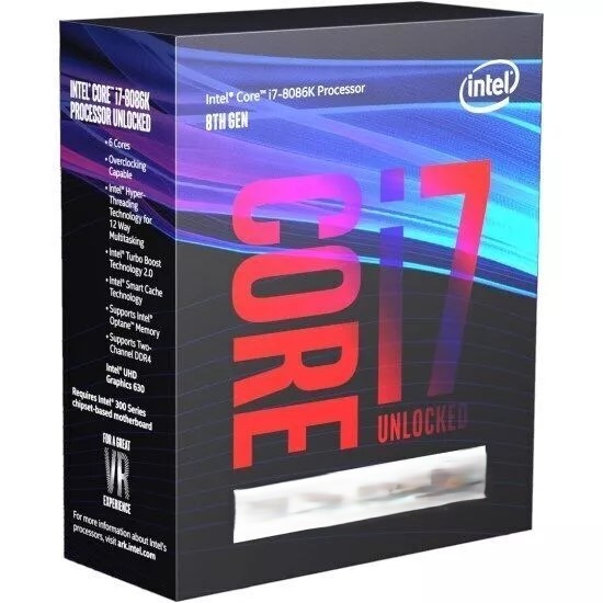 Intel Core i7-8086K Coffee Lake 4.0 GHz LGA 1151 300 Series 95W Processor BOX