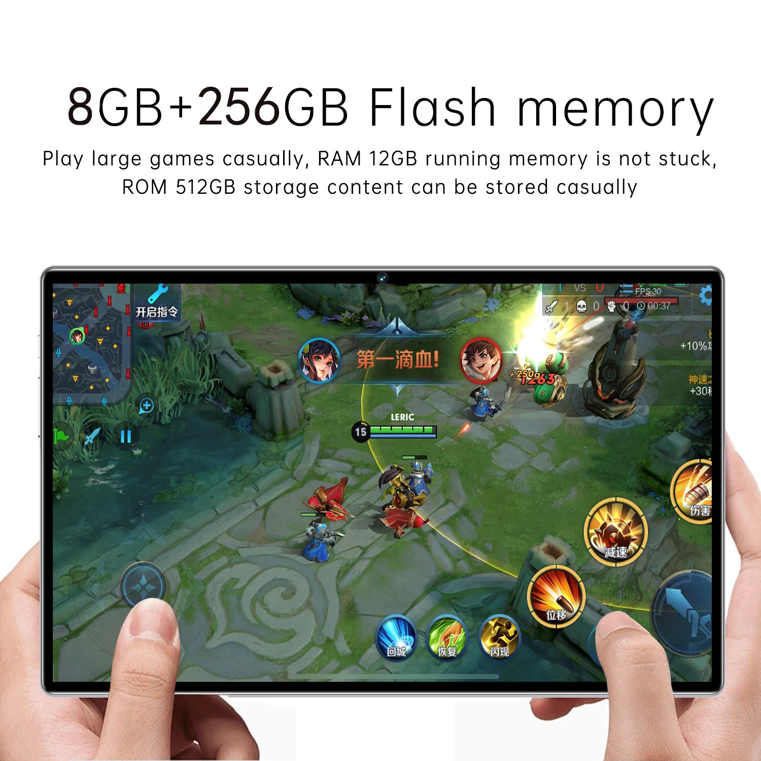 4G 10 Inch HD Tablet Computer PC Android 10 Deca Core IPS 8GB RAM 256G ROM