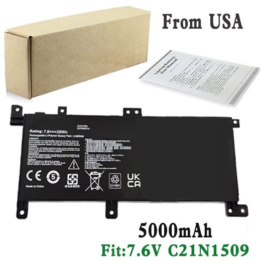 C21N1509 Battery for Asus K556UR-XX269T R558UQ-XO165T X556UA X556UB A556U A556UA
