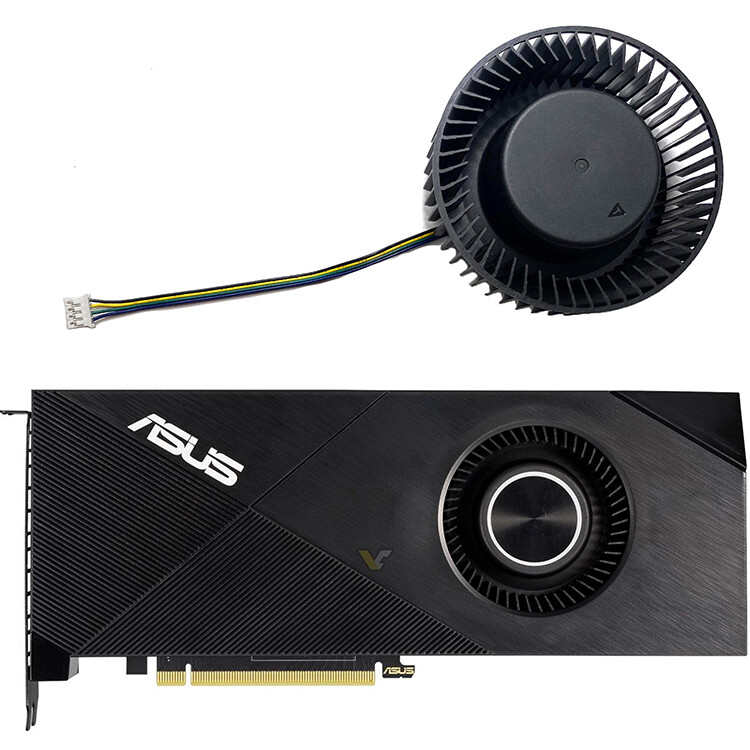 78MM New Graphics Card Cooling Fan Part for RTX2060 2070 2080 2080ti TURBO