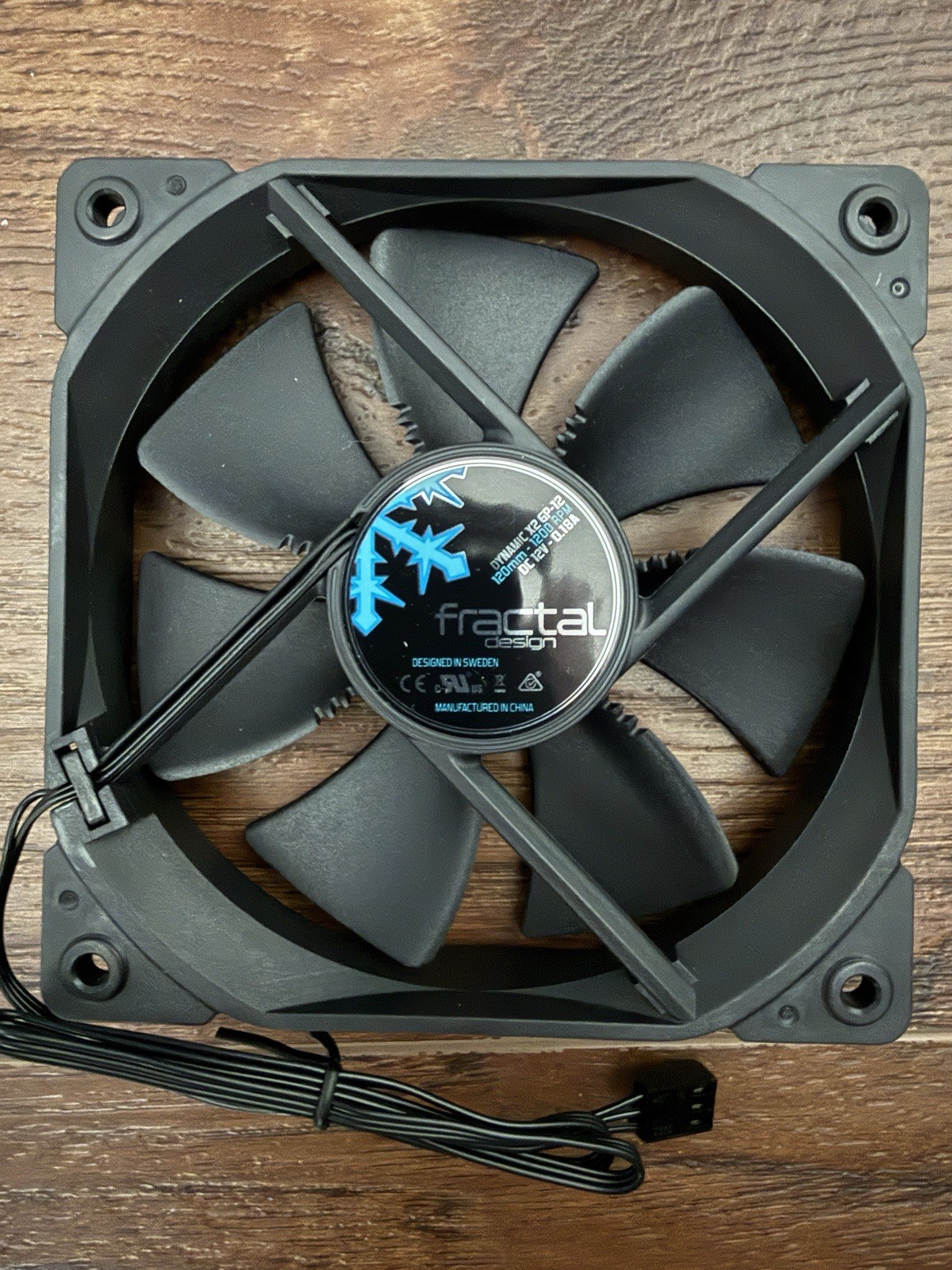 Fractal Design Silent Computer Fan Dynamic X2 GP-12 120mm 1200 RPM