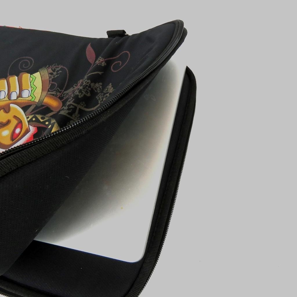 Padded Laptop Zippered Compartment 16 x 11.5 x 1 in. Peru logo Design Both Sides