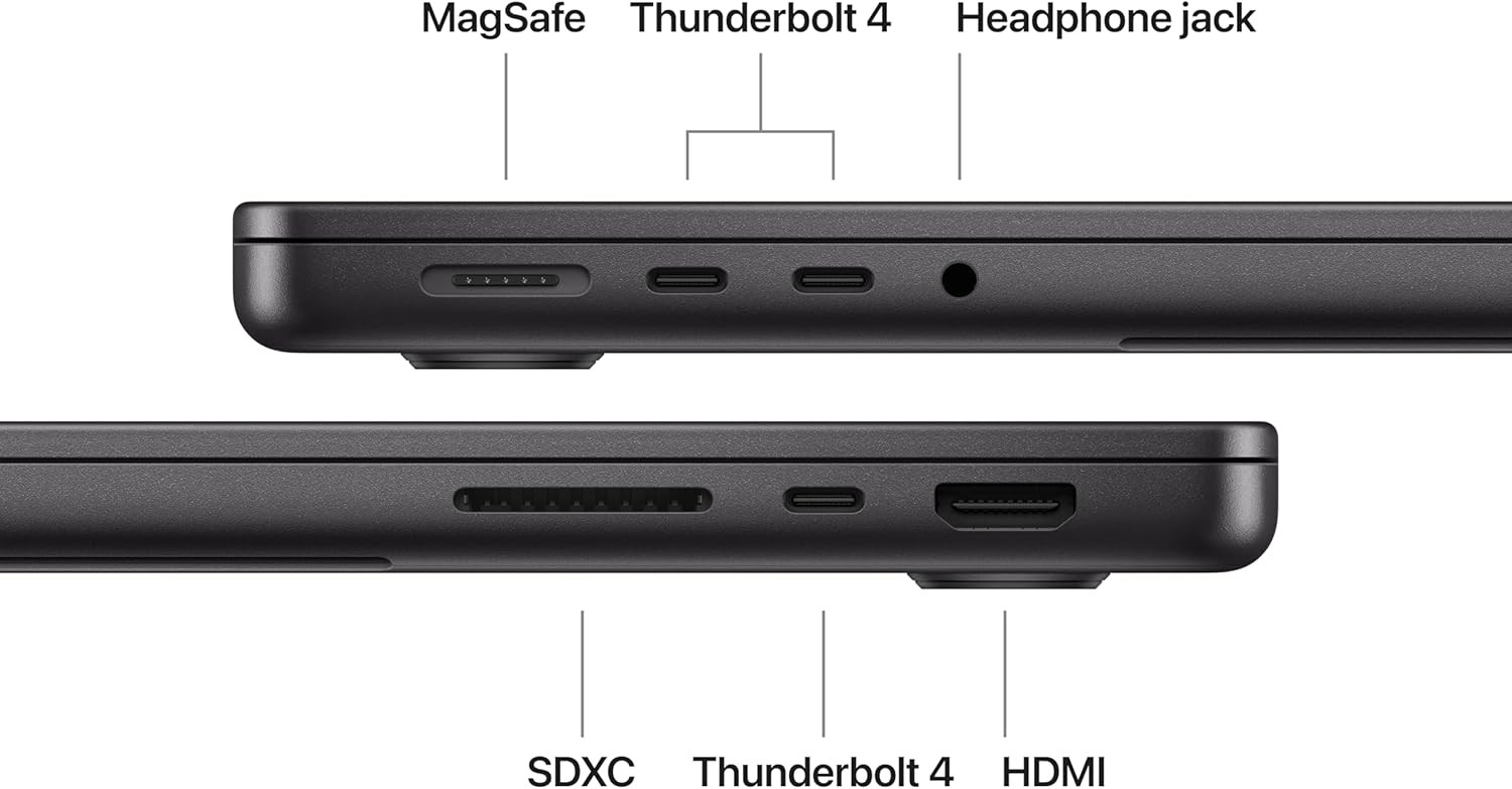 2026 MacBook Pro 14-inch M5 Pro 15-Core 24GB 1TB SSD 16C Space Black MGDR4LL/A