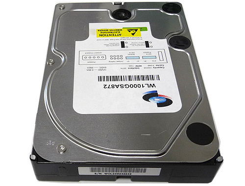 WL 1-Terabyte (1TB) 7200RPM 8MB Cache SATA 3.0Gb/s 3.5″ Desktop Hard Drive