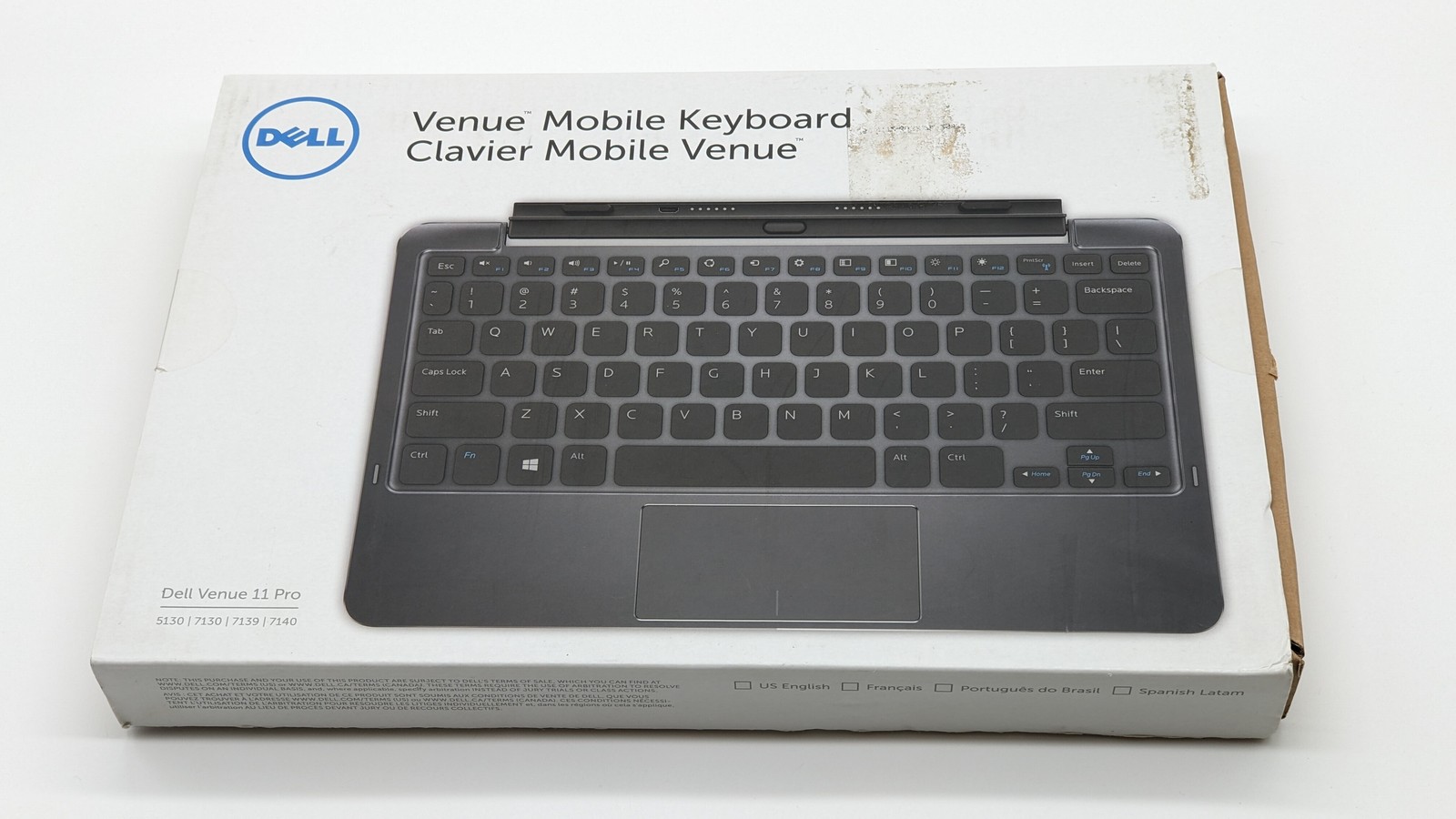 Dell 0D1R74 Venue 11 Pro 5130 7130 7139 7140 Tablet Keyboard Dock FREE S/H