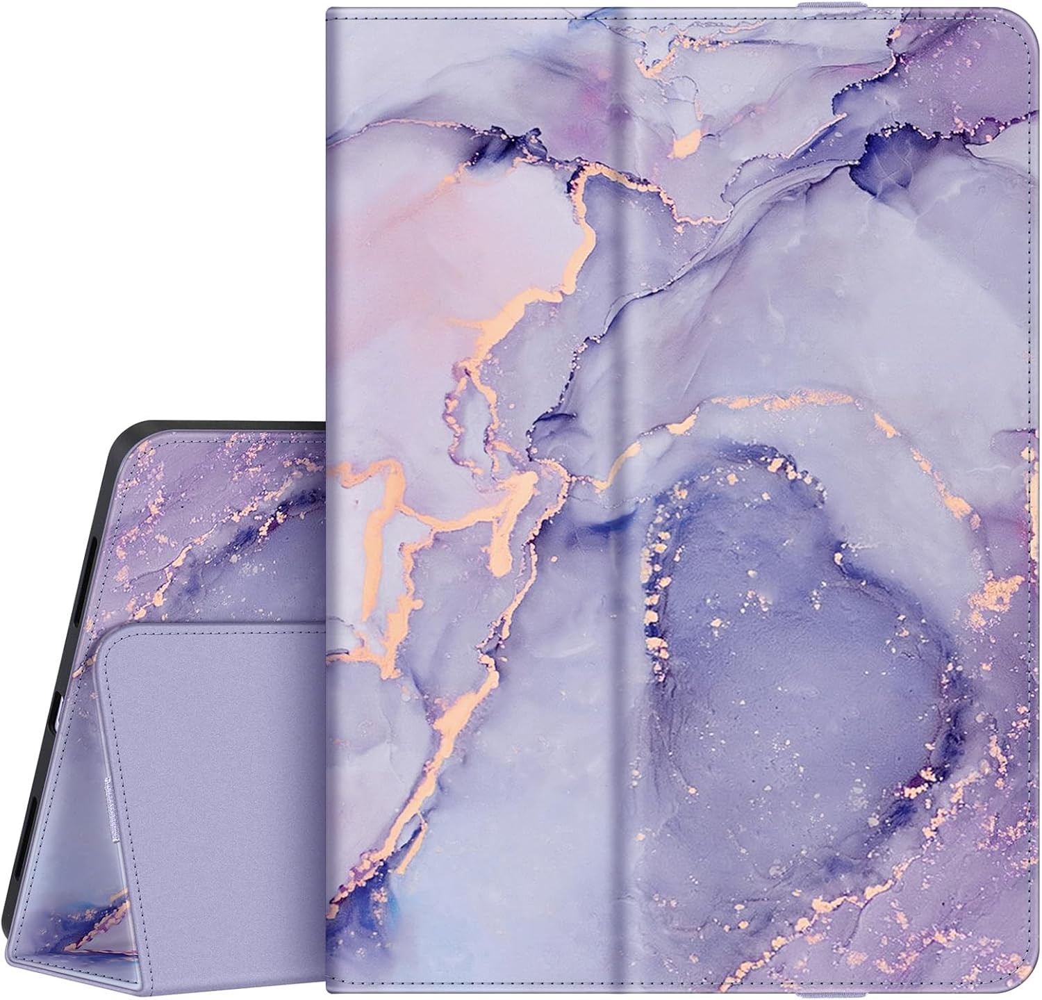 Case for iPad Air 5th 2022 /iPad Air 4th Gen 10.9 Inch Vegan Leather Stand Cover
