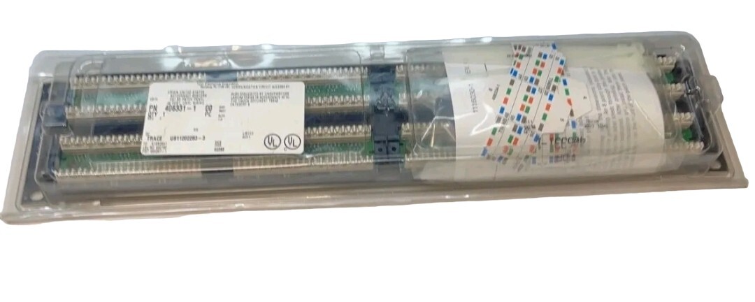 Tyco Electronics 406331-1 Netconnect Systems Cat 5e Patch Panel 48 Port *SALE*