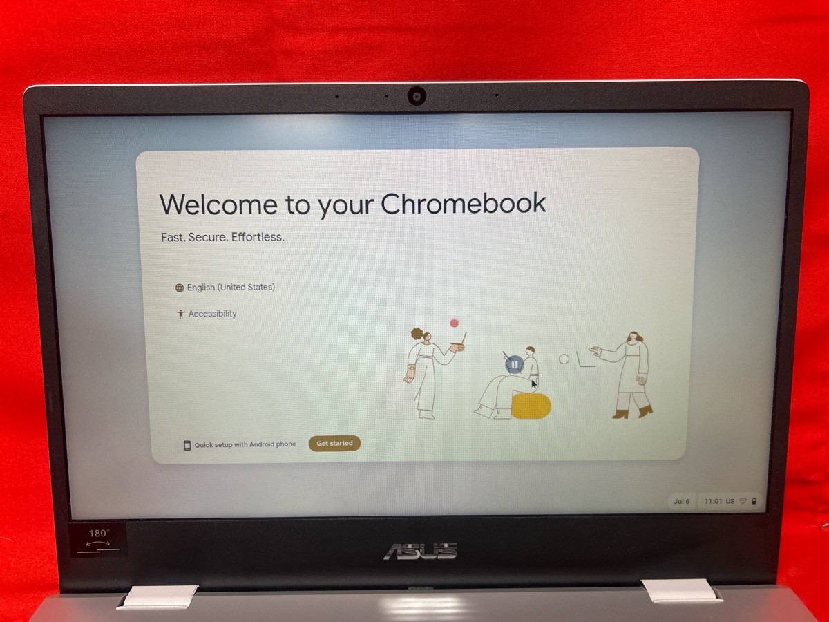 ASUS Chromebook CX1400CKA-DB44 14″ Celeron N4500 4GB 64GB +Charger (CP1126372)