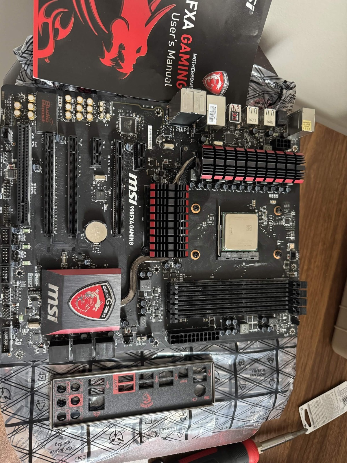 MSI 990FXA-GAMING AM3+ Motherboard + AMD FX-8350 + 16 GB Patriot Viper DDR3