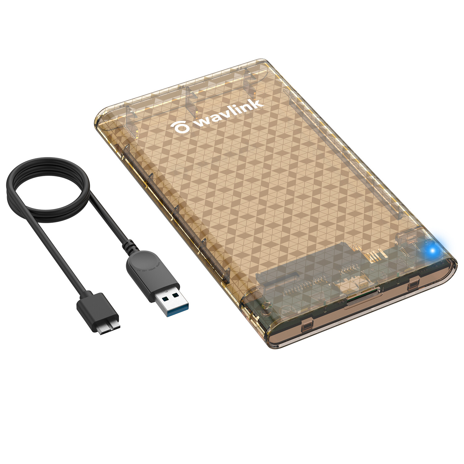 2.5″ Hard Drive External 7mm/9.5mm SATA HDD/SSD Enclosure USB 3.0 to SATA