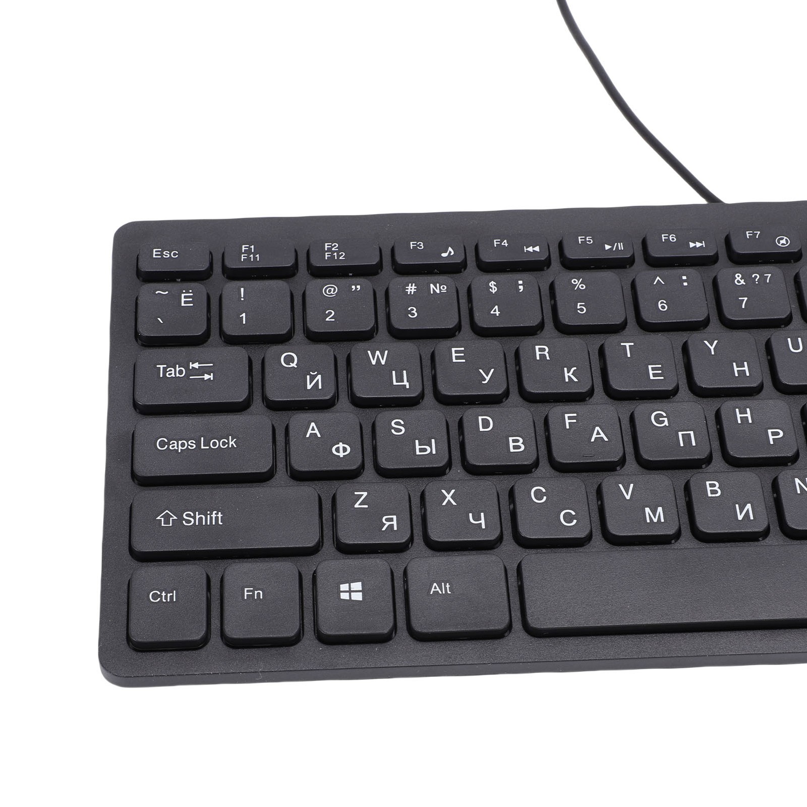 78 Keys USB Wired Keyboard – Compact & Proof For PC Premium