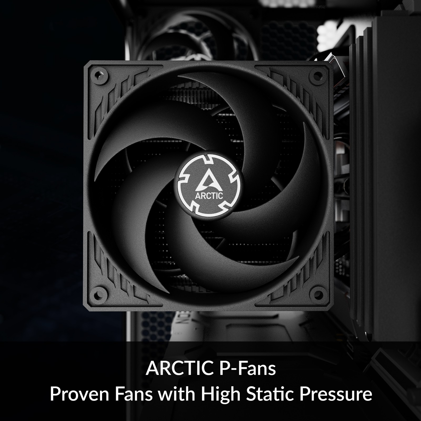 ARCTIC Freezer 36 BLACK Single Tower PC CPU Cooler 200-1800 RPM Intel AMD