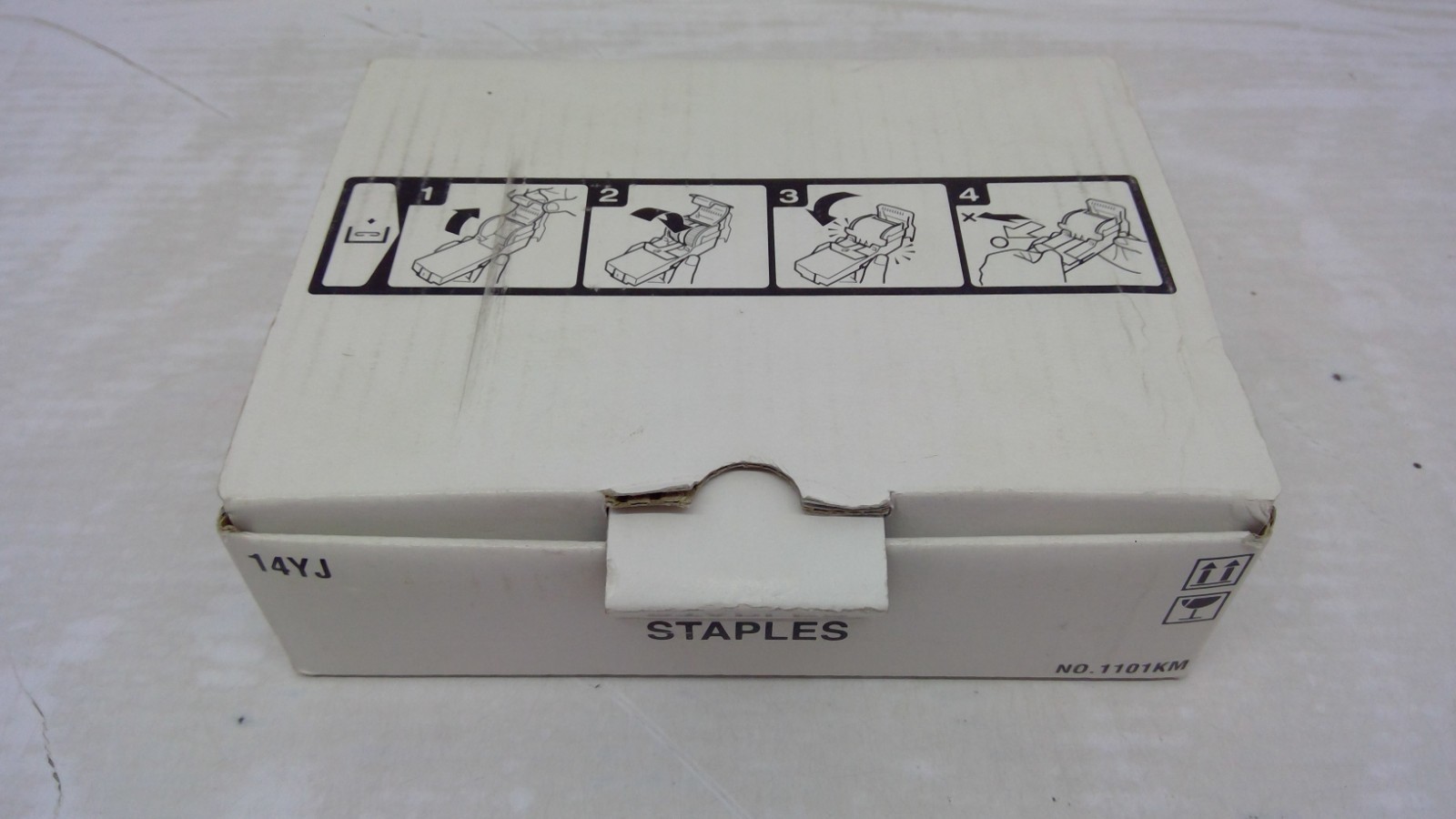 Genuine Konica Minolta 14YJ Refill Staples/5 pack with 1 missing