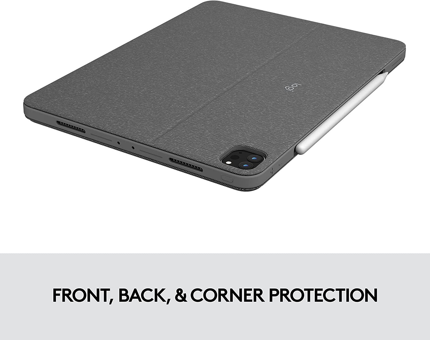 Logitech Combo Touch Keyboard Folio for iPad Pro 12.9″ 5th & 6th Gen Oxford Gray
