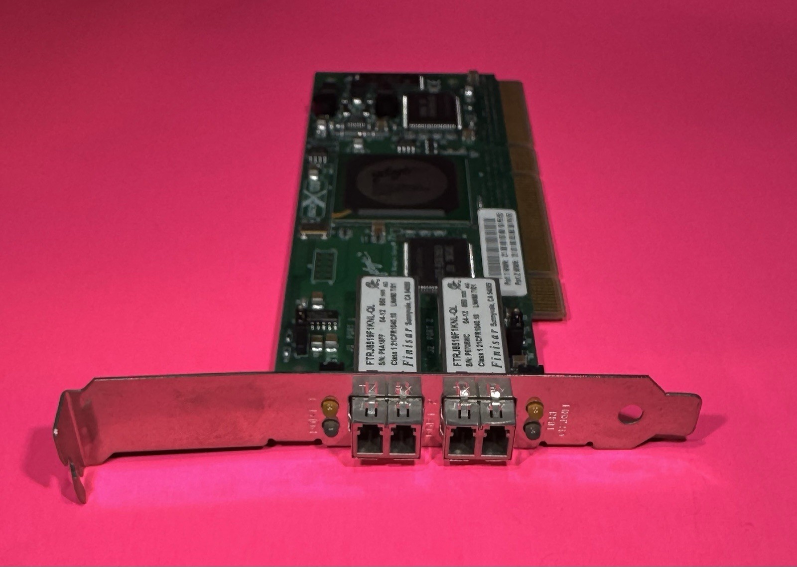 QLogic QLA2342 2Gigabit/Sec PCI Dual FC Host Adapter, Standard Bracket