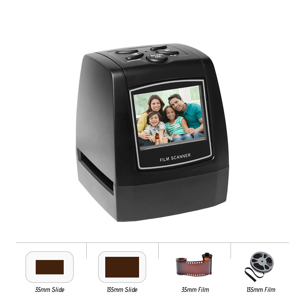 2.4″ LCD Negative Scanner Viewer Convert 35mm 135mm Films Slide to Digital JPEG