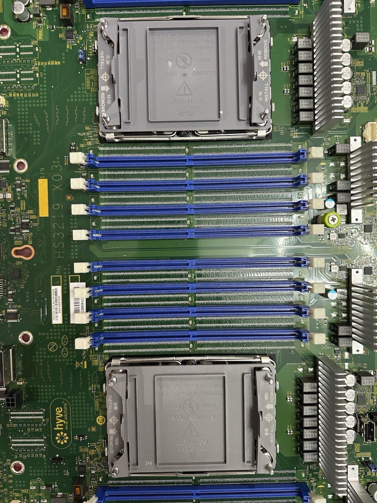 AI Network Server Board Hyve Solutions HS321 Dual LGA4189-4 HYD-A017M1X0300 NEW