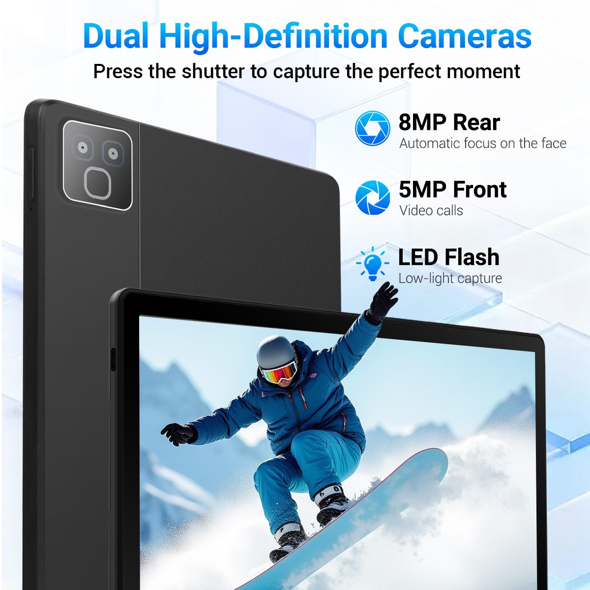 Tablet set Android 16 11 Inch 32GB+256GB 7800mAh Dual Camera Built-in Gemini AI