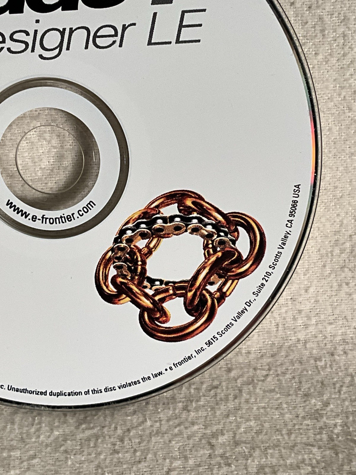 RARE Shade 7 Designer LE Application CD-Rom By e frontier / Curious Labs w/ Case