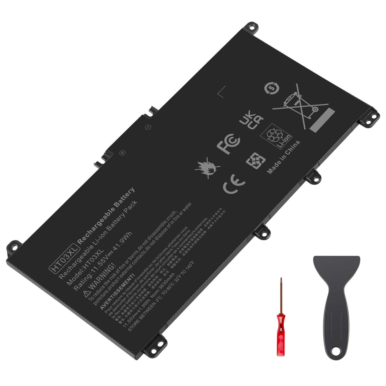 New 41.9WH HT03XL Battery for HP Pavilion 15-DW0000 15-EF0000 17-BY0000 17-CA