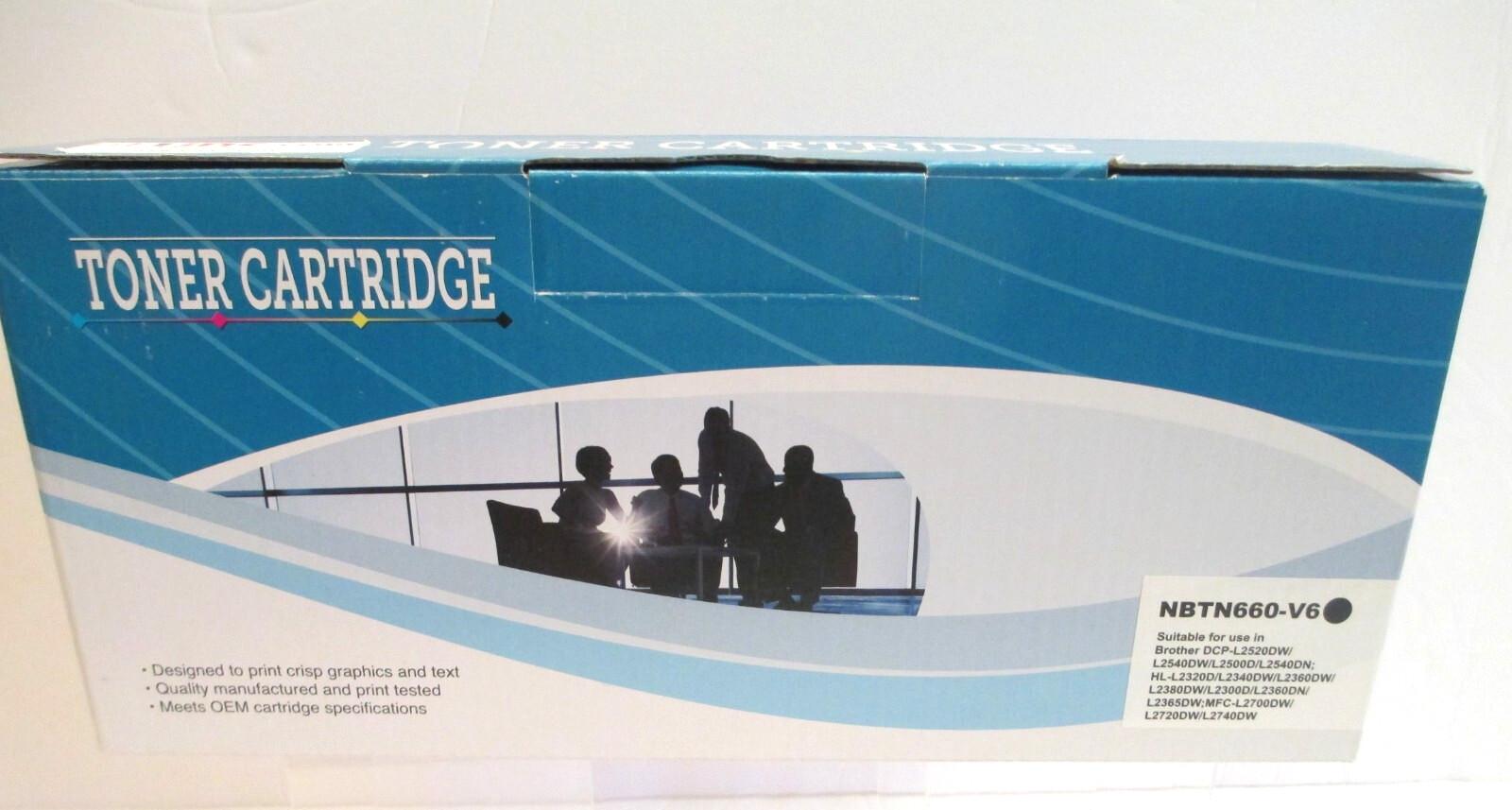 1 ink Brand Black Laser Toner Cartridge Brother Compatible NEW Sealed In Box