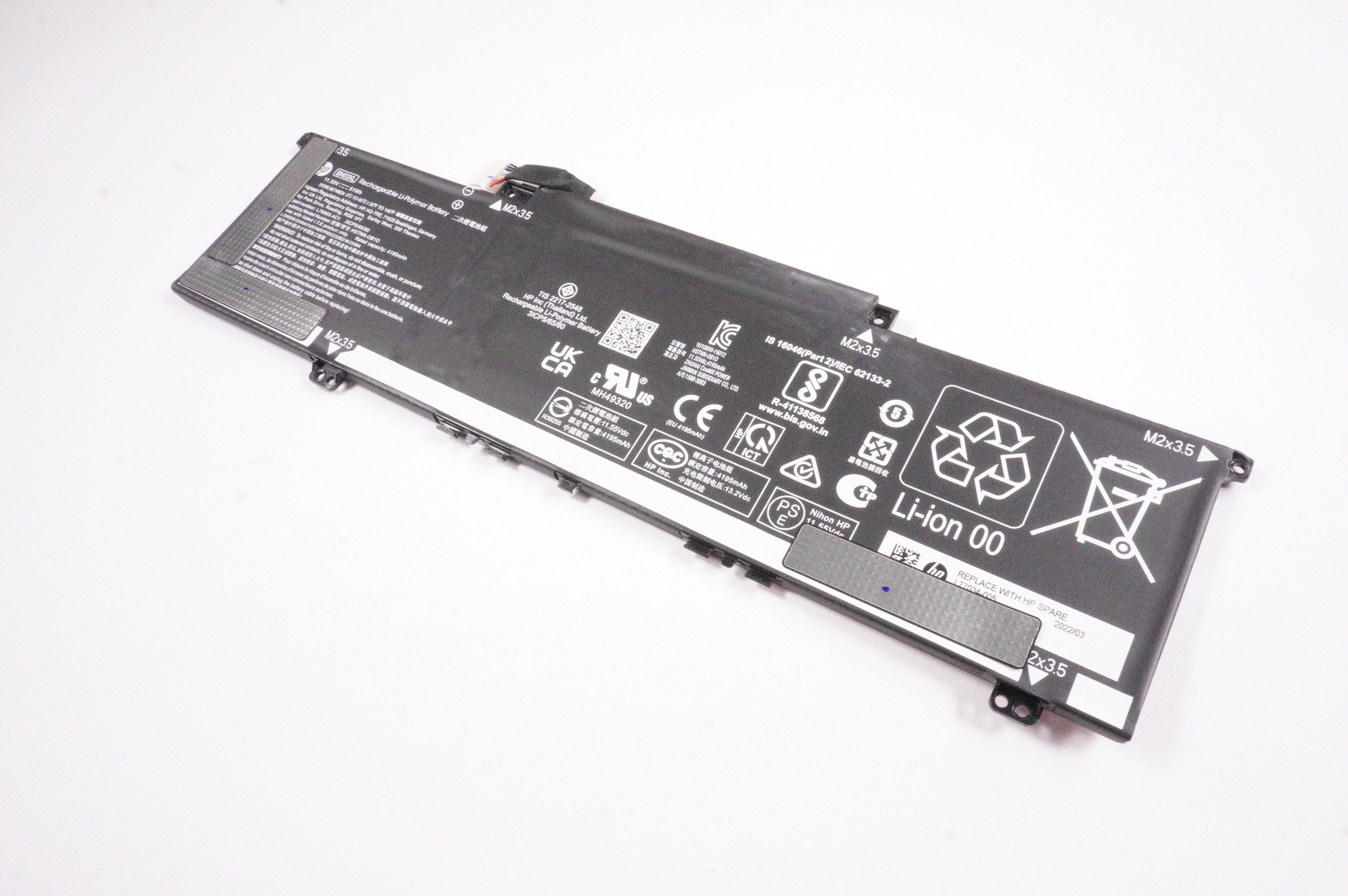 L77034-006 Hp 51Wh 11.55V 4195mAh Battery 15-EW0013DX